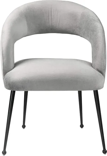 Miniatura 4 de Tov Furniture Silla de comedor Rocco Black Boucle