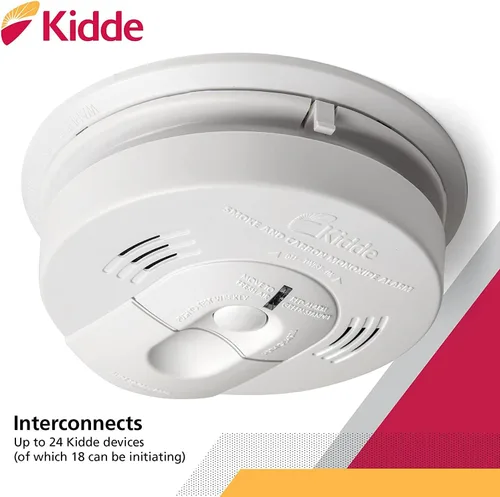 Miniatura 8 de Kidde Detector de humo y monóxido de carbono con cableado, respaldo de batería, interconectable, indicadores de luz de advertencia LED
