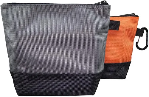 Miniatura 5 de Klein Tools 55470 - Bolsa utilitaria, bolsas de herramientas con cremallera de pie, tejido balístico resistente 1680d, parte inferior reforzada