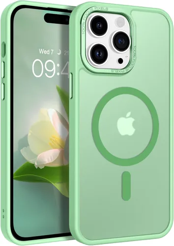 Miniatura 21 de BENTOBEN Funda magnética para iPhone 14 Pro [compatible con Magsafe] translúcida mate 14 Pro, delgada, a prueba de golpes, para mujeres, hombres