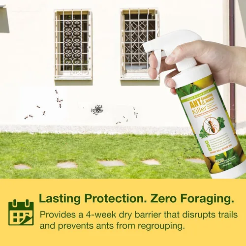Miniatura 4 de EcoRaider insecticida y hormiguicida (aroma de cítricos) de 16 oz, natural y no tóxico