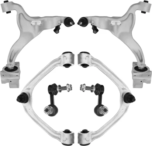Miniatura 128 de Detroit Axle - Kit de extremo delantero para Chrysler 300 Dodge Charge Challenger 2011-2023, 2 brazos de control inferiores traseros 2 rótulas