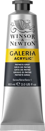 Miniatura 5 de De Galería Winsor & Newton: Tubo de color acrílico Gris de Payne