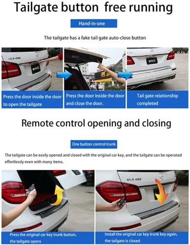Miniatura 4 de Portón trasero eléctrico compatible con VOLVO XC40 2018-2023 Kit de puerta trasera con sensor de patada