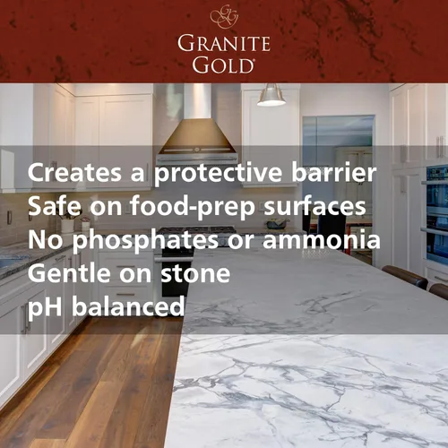 Miniatura 5 de Granite Gold Sellador en Aerosol a Base de Agua, Protección para Granito, Mármol, Travertino, Encimeras de Piedra Natural, 24 Onzas Líquidas
