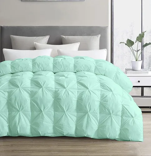 SLEEP-NEST Edredón Twin XL - 68x92 pulgadas Ultra Suave para Todas las Estaciones Plisado Pinzado 1 Pieza Manta - Elegante Diseño Pintuck Edredón