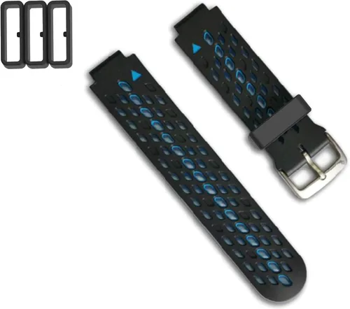 Miniatura 2 de Anillos de sujeción de repuesto compatibles con Garmin Forerunner 220 230 235 255 35 745 965 955 945 935 970 banda Cilp Connector Keepers Secure