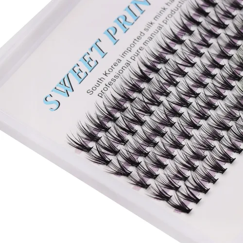 Miniatura 6 de Bodermincer Extensión de pestañas individuales 3D de grosor de 20 raíces, 0.003 in, rizo C, herramientas de pestañas postizas negras suaves