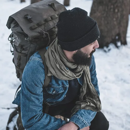 Miniatura 3 de PFFY 1 o 2 paquetes de gorros unisex para hombres y mujeres, gorros de invierno de punto