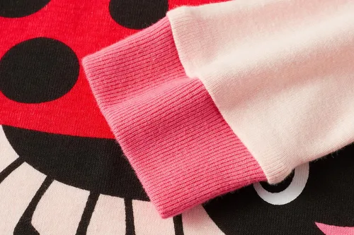 Miniatura 5 de Conjunto de pijama para niñas pequeñas, 2 piezas, 100% algodón, ropa de dormir de manga larga para niños