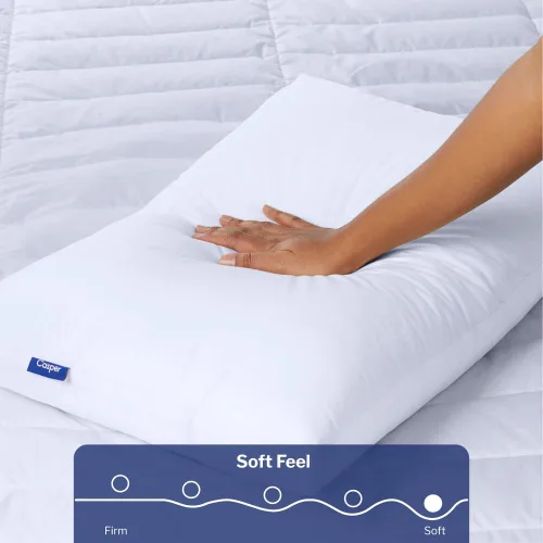 Miniatura 3 de Casper Almohada de dormir para dormir, estándar, color blanco