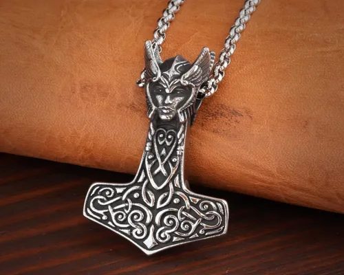 Miniatura 41 de Baldur Jewelry - Collar de martillo Thors Mjölnir - Colgante de martillo de Thor nórdico vikingo joyería vikingo - Collar Thor - Regalos Thor