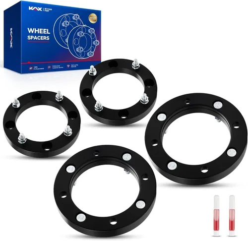 Miniatura 50 de KAX 2 espaciadores de rueda de ATV de 4 x 4 de 1 pulgada para Polaris Trail Boss 330 2003-2013, Trail Blazer 250 1990-2006, Trail Boss 325