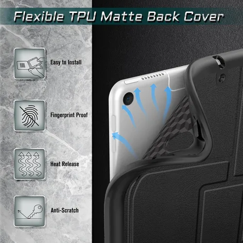 Miniatura 7 de Fintie Estuche con soporte magnético para iPad Air de 10.5" (3ª generación) 2019 / iPad Pro de 10.5" 2017, funda trasera de TPU suave y resistente
