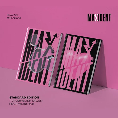 Miniatura 2 de STRAY KIDS - Mini álbum MAXIDENT HEART Ver. Photobook R + papel de letras + tarjetas de fotos + mini póster + calcomanía facial + 1 marco