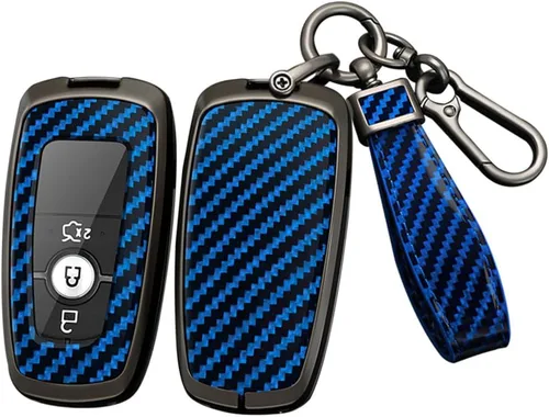 Miniatura 11 de ontto Funda para llavero Ford F-Series Edge Explorer Fusion EcoSport Ranger Escape Raptor Maverick Expedition, funda para llave de automóvil
