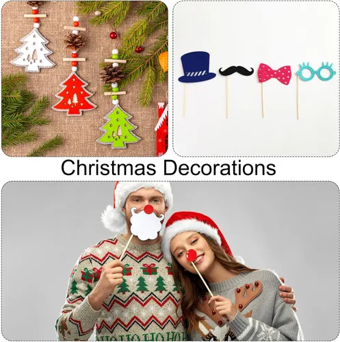 Miniatura 6 de MECCANIXITY Varillas de madera de 19.7 in/20 varillas redondas de madera, palo de bambú de 0.12 pulgadas para manualidades, accesorios de cabina