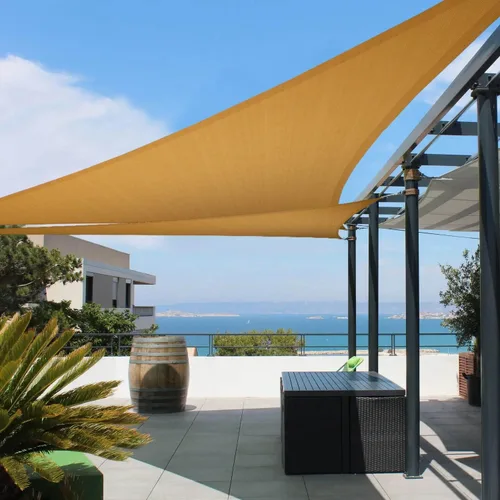 Miniatura 34 de Tronssien Toldo rectangular de 8 x 12 pies, toldo con bloqueo UV del 95% para patio y jardín al aire libre, actividades en el patio
