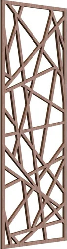Miniatura 16 de Conway Paneles de pared decorativos de madera con calado, 9 3/8 pulgadas de ancho x 24 3/8 pulgadas de alto x 1/4 de alto, aliso