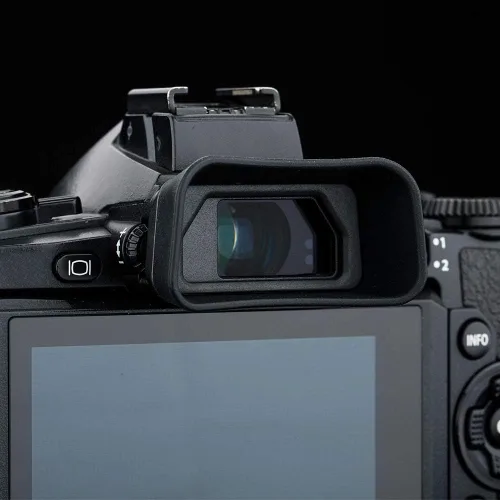 Miniatura 7 de Visor de cámara de silicona blanda Eyepiece para Olympus OM-D E-M1 Mark III & E-M1 Mark II y E-M1 cámara sin espejo, sustituye a Olympus EP-13 EP-12