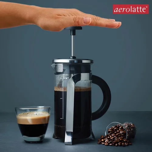 Miniatura 4 de aerolatte Cafetera de prensa francesa, prepara 3 porciones, 12 onzas