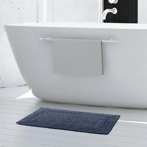 Miniatura 10 de French Connection Stonewash - Alfombra de baño de mezcla de algodón, 20 x 34 pulgadas, color marfil