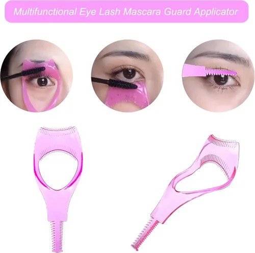 Miniatura 3 de Juego de 100 cepillos desechables para pestañas y protector de máscara de pestañas, varitas de maquillaje, brochas de maquillaje, carretes