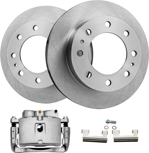 Miniatura 29 de Detroit Axle - Kit de Frenos Traseros para Nissan Altima Maxima Juke Sentra Rotores de Freno de Disco y Pastillas de Frenos Cerámicos Reemplazo