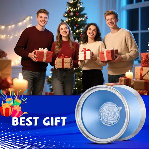 Miniatura 4 de S1 Yoyo profesional sin respuesta para niños y adultos, juguete de Yoyo bimetálico de alto rendimiento para principiantes a jugadores avanzados