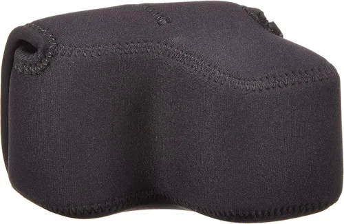 Miniatura 6 de OP/TECH USA Soft Pouch – Funda compacta para cámara digital, bolsa de accesorios ligera, funda de neopreno elegante para DSLR, perfecta para Negro