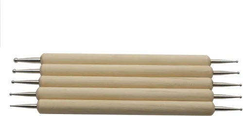 Miniatura 8 de Juego de 20 herramientas de tallado de cuero para tallar cuero para hacer sillín de trabajo, martillo de bricolaje giratorio de cuero para modelar