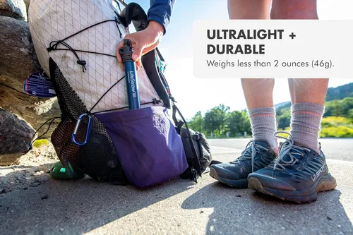 Miniatura 7 de LifeStraw Filtro de agua personal para senderismo, camping, viajes y preparación para emergencias Azul