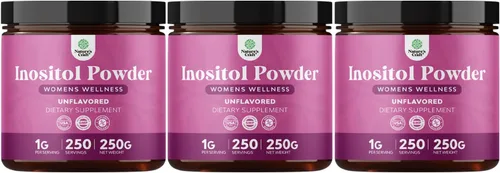 Miniatura 11 de Polvo de mio-inositol y D-Chiro Inositol Premium - Suplemento de apoyo de fertilidad con mio-inositol - Restaura el equilibrio y la claridad