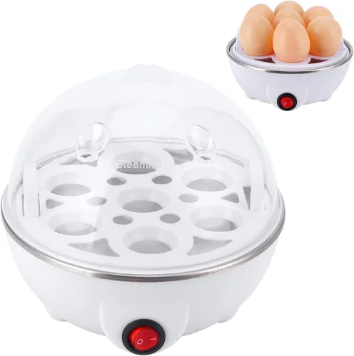 Cocedor de huevos, máquina de caldera de huevos, olla de huevos hervidos, vapor de huevos, caldera eléctrica de huevos multifuncional, mini cocina