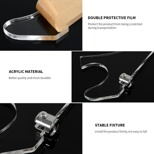 Miniatura 4 de Soporte de pared para sable de luz: acrílico de 0.236 in de grosor, capaz de soportar 30 libras, utilizado para exhibición de sables de luz
