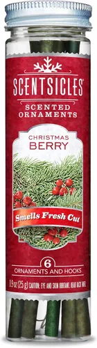 Miniatura 21 de Scentsicles - Varillas aromáticas de adorno de otoño y manzanas, 1 botella (6 varillas en total)