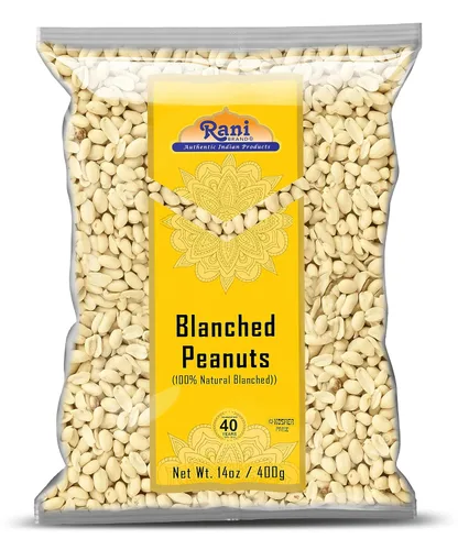 Miniatura 22 de Cacahuetes Rani, enteros crudos con piel (sin cocer, sin sal) 80 onzas (5 libras) 5.0 lbs a granel ~ Todo natural Vegano Kosher Apto