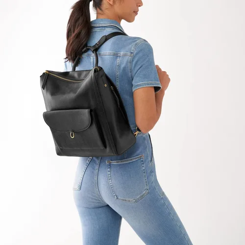 Miniatura 5 de Fossil Parker - Mochila convertible de cuero para mujer