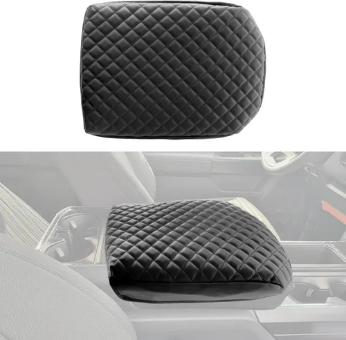 Miniatura 15 de Funda para reposabrazos adecuada para Ford F150 2015-2023, para Ford F250 F350 2017-2023 con asiento de salto 40/20/40, consola central, alfombrilla