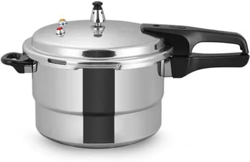 Olla a presión, ollas a presión antiadherentes con capa al vapor de aleación de aluminio superabrasivo de gas superabrasivo y cocina de inducción de