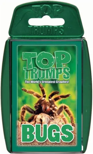 Top Trumps Juego de cartas Bugs - Juegos familiares para niños y adultos - Juegos de aprendizaje - Juegos de cartas para niños 2 y más - Juegos de