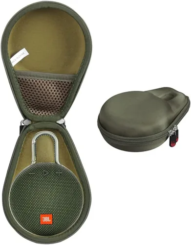 Miniatura 20 de Hermitshell Funda rígida de viaje para JBL Clip 4 / JBL Clip 5, mini altavoz Bluetooth portátil (Azul)