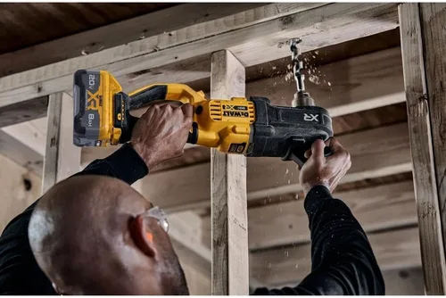 Miniatura 2 de DEWALT 20 V MAX* XR Taladro inalámbrico sin escobillas compacto de 1/2 pulg. para pernos y viguetas (solo herramienta) (DCD446B)
