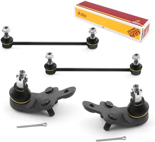 Miniatura 110 de Metrix Premium Chassis Parts - Juego de 4 piezas de articulación de rótula superior y barra estabilizadora delantera para Ford Ranger RWD 1998-2011
