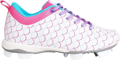 Miniatura 2 de RIP-IT Tacos de sóftbol para niñas Blanco, rosa y morado Equipo deportivo juvenil