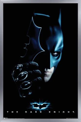 Miniatura 10 de Trends International DC Comics Movie - Póster de pared de Batman con Batarang, 14.725 x 22.375 pulgadas, versión enmarcada de madera de granero