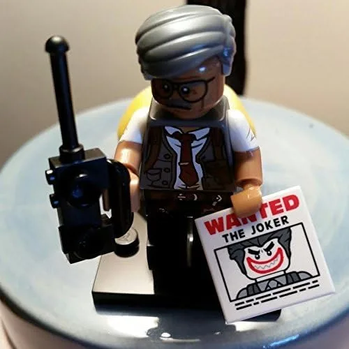 Miniatura 2 de BATMAN DC Comics Lego Movie 008 Comisionado Gordon Mini Bolsa Ciega Figure_71017