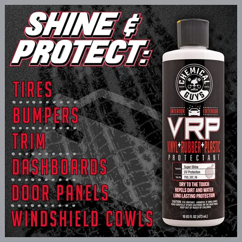 Miniatura 5 de Kit de Limpieza para Interior de Coche Chemical Guys - Protector VRP, Limpiador Sin Sentido, Limpiador de Vidrios Sin Rayas, 3 Cepillos de Detalle