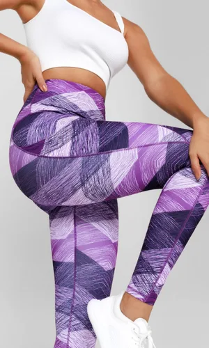 Miniatura 3 de ODODOS - Leggings de yoga con cintura alta y bolsillos para mujer, pantalones de yoga deportivos con control de abdomen, no se transparentan