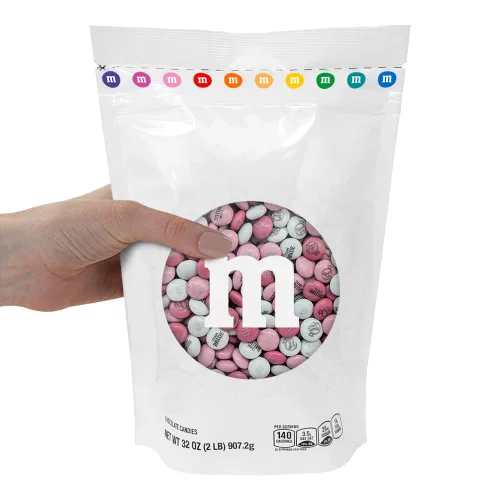 Miniatura 3 de M&M'S Caramelos de chocolate con leche para despedida de soltera, 2 libras de dulces a granel para regalos de despedida de soltera, recuerdos